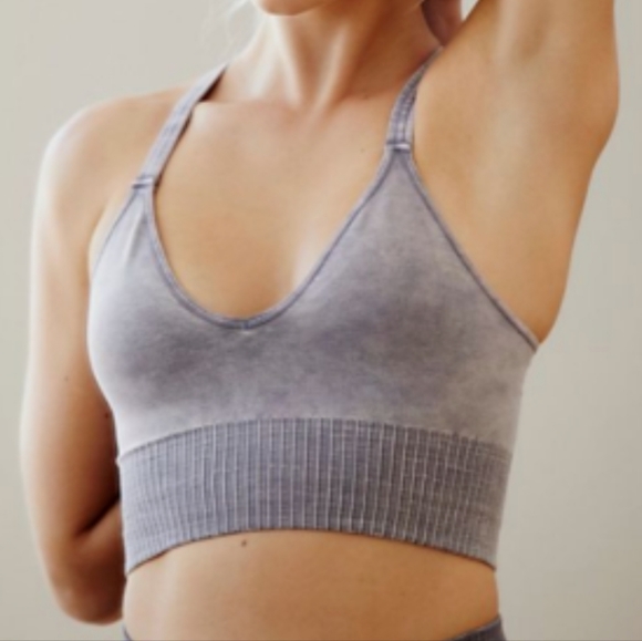 ❗️FP Movement Good Karma Crop Top Faded Grape X-Small - Picture 3 of 14